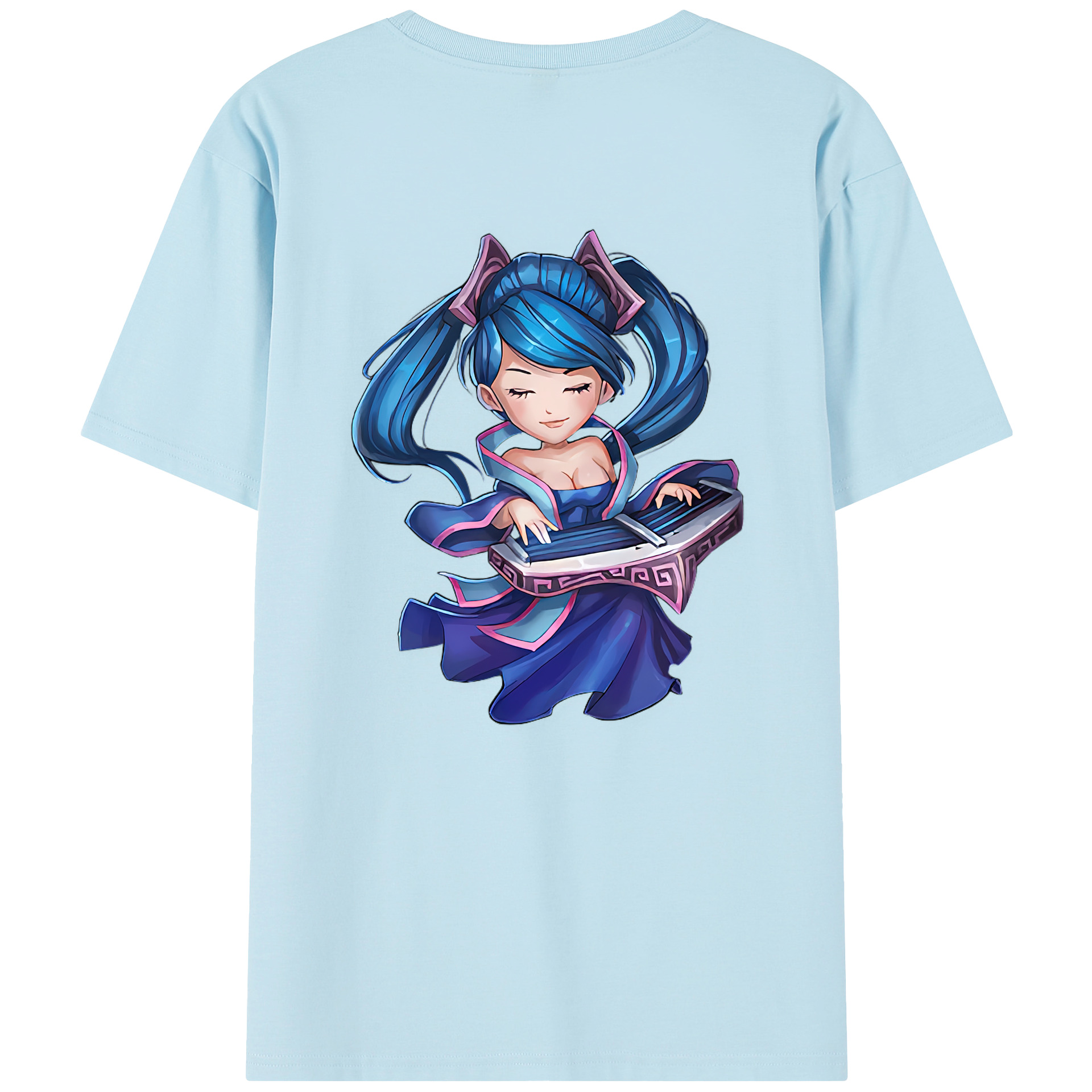 リーグ・オブ・レジェンド League of Legends LOL 綿100％半袖Tシャツ（背面プリント）